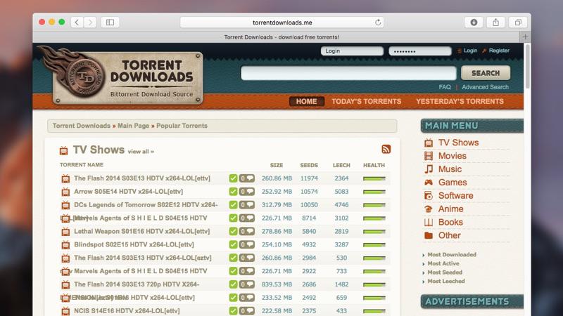 torrent trackers for mac