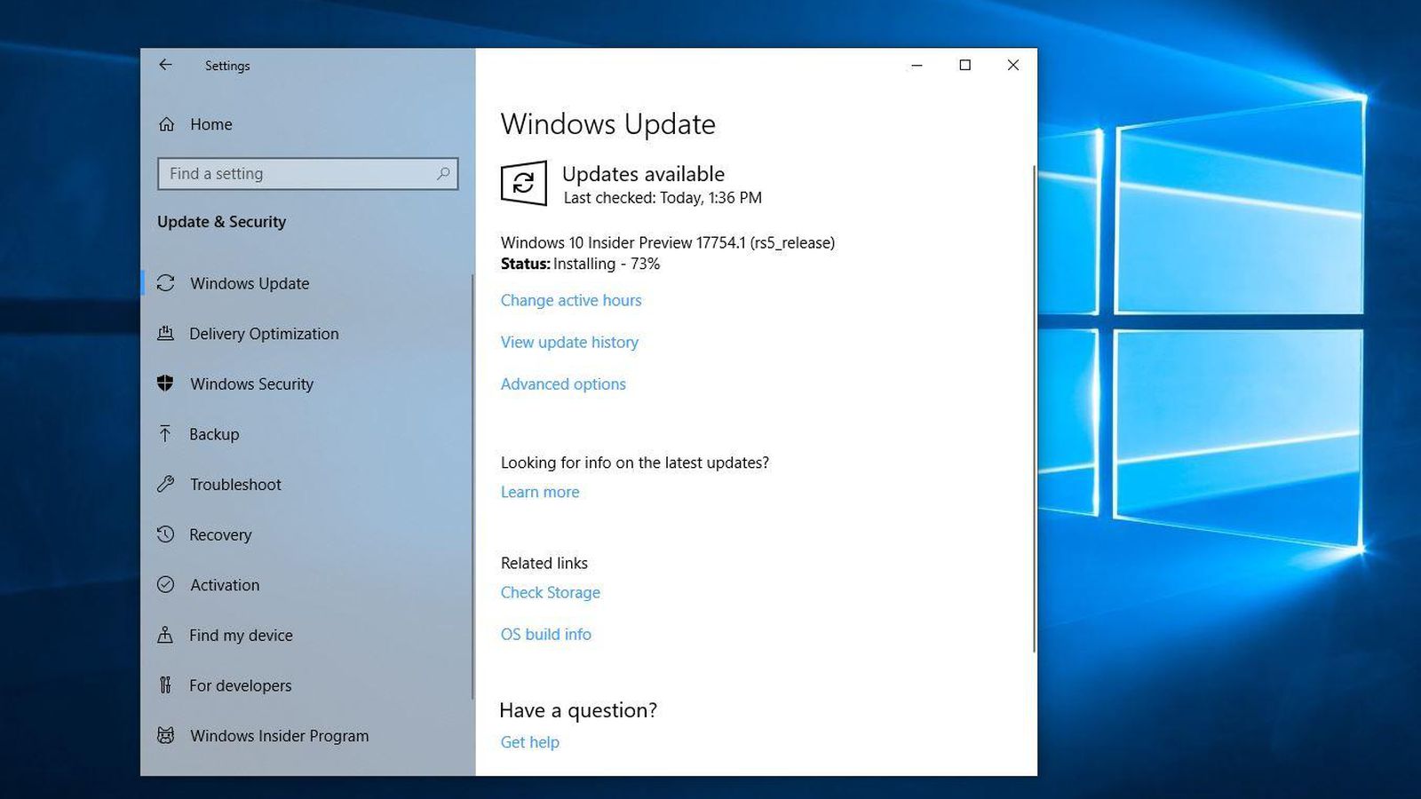 antivirus update windows 10