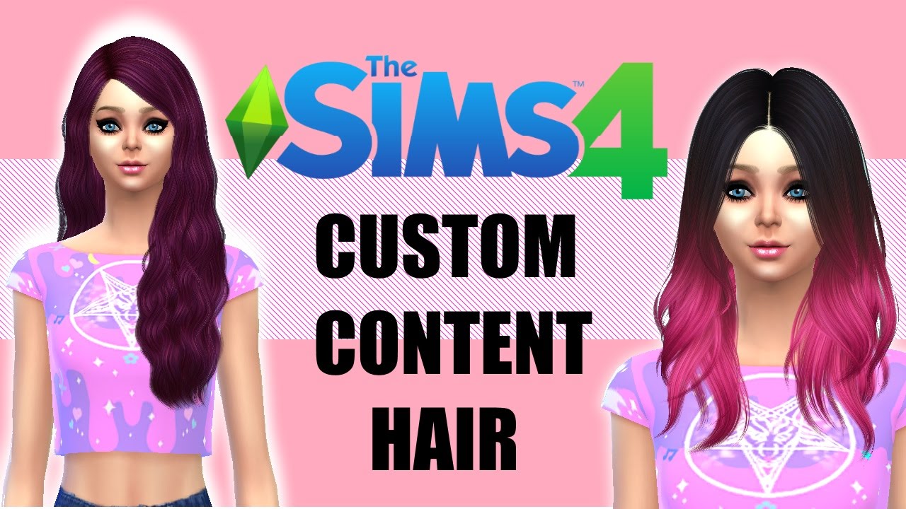 sims 4 custom hair colors
